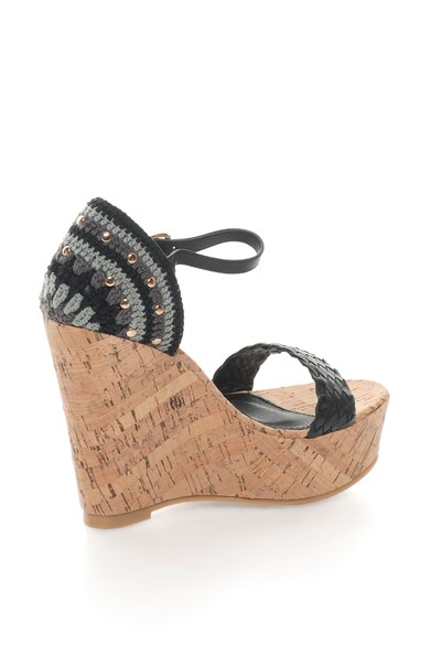 Cristin Sandale wedge de piele sintetica Consuelo 2 Femei