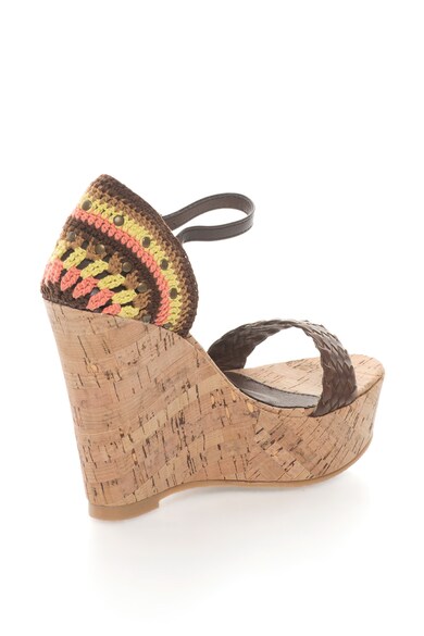 Cristin Sandale wedge de piele sintetica Consuelo 2 Femei