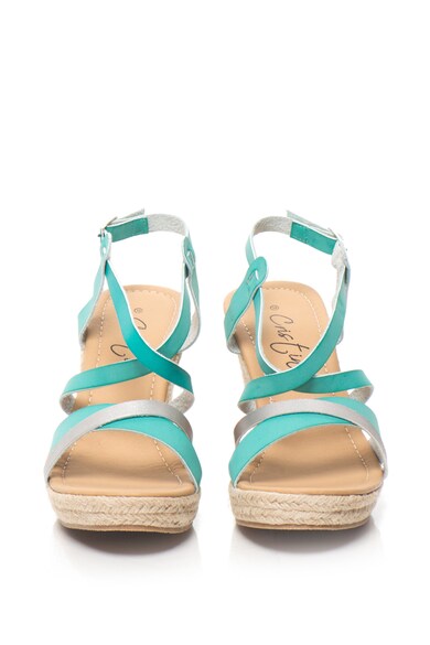 Cristin Espadrile wedge de piele sintetica Marina 2 Femei