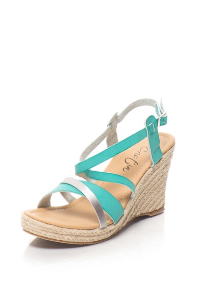 Cristin Espadrile wedge de piele sintetica Marina 2 Femei