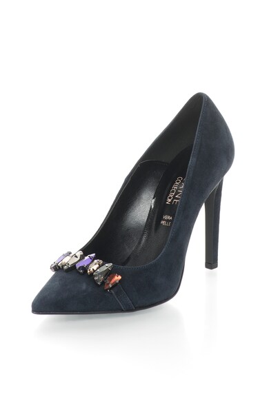 Zee Lane Collection Pantofi stiletto de piele intoarsa cu strasuri Femei