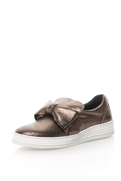 Bullboxer Leather Slip On Sneakers With Bow Жени