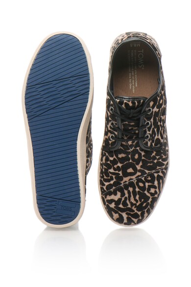 TOMS Tenisi de piele cu par scurt si animal print Paseo Barbati