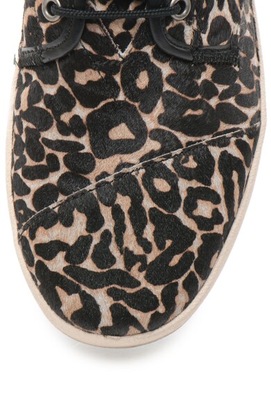 TOMS Tenisi de piele cu par scurt si animal print Paseo Barbati