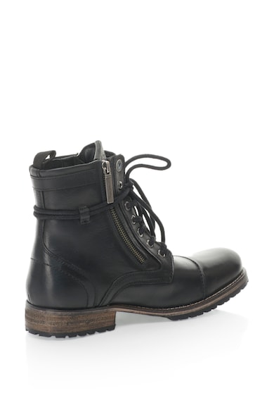 Pepe Jeans London Bocanci de piele cu aplicatie cap-toe Melting Barbati