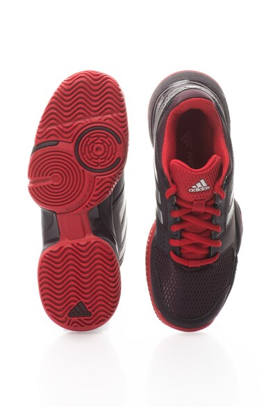 adidas Performance adidas, Pantofi sport cu insertii de plasa Barricade Club Baieti