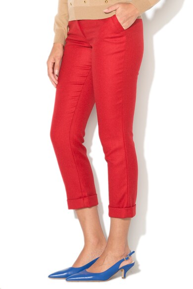 Love Moschino Pantaloni capri din amestec de lana Femei