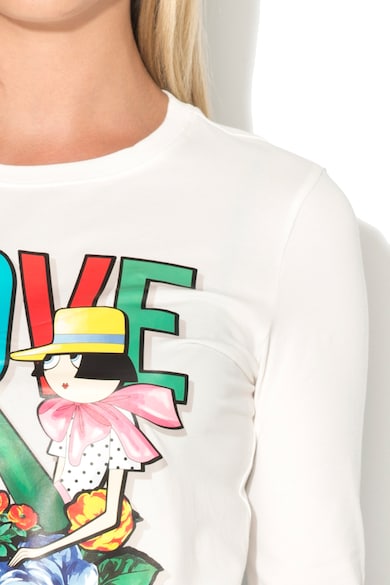 Love Moschino Bluza cu imprimeu Femei