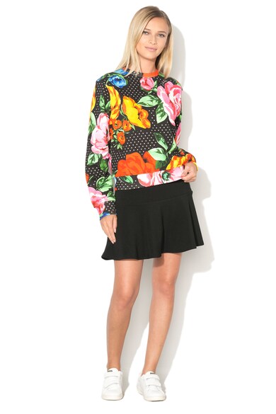 Love Moschino Bluza sport cu model floral Femei