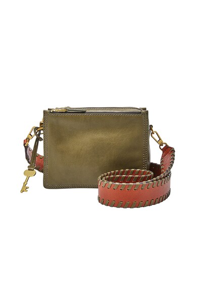 Fossil Geanta crossbody de piele cu 2 barete Campbell Femei