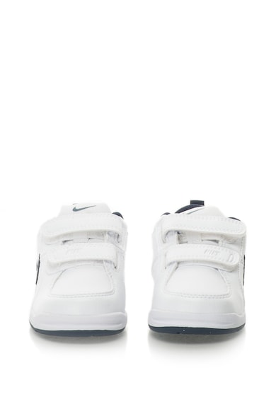 Nike Кожени спортни обувки Pico с лого и велкро Момчета
