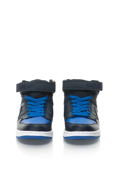 Nike Pantofi sport mid-high de piele si plasa Mogan Baieti