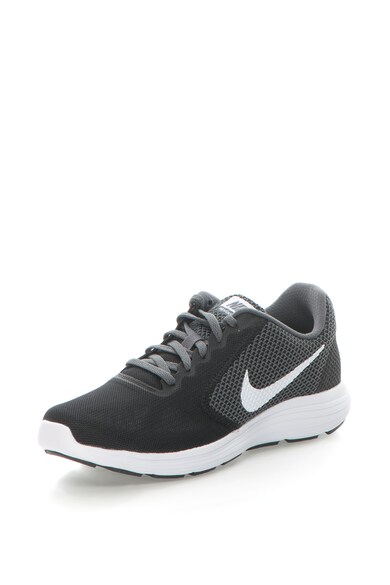 Nike Pantofi sport din tricot si plasa Revolution 3 Barbati