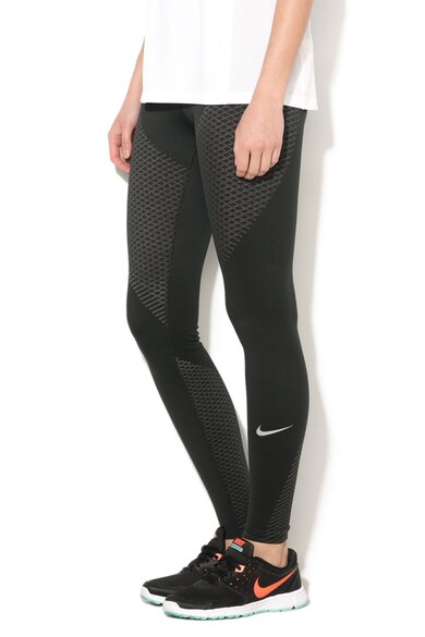 Nike Colanti cu banda elastica in talie, pentru alergare Femei