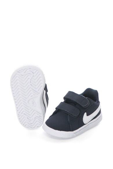 Nike Pantofi sport de piele cu logo Court Royale Baieti