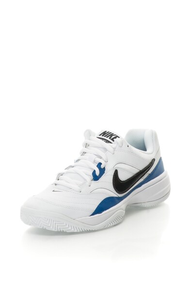 Nike Pantofi cu garnituri de piele si plasa pentru tenis Court Lite 845026 Barbati