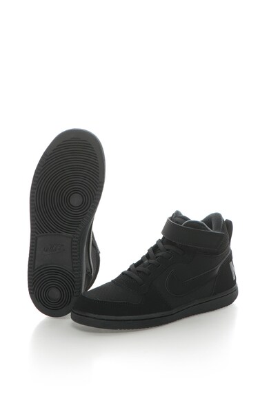 Nike Pantofi sport cu insertii de piele Court Borough Baieti