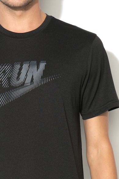 Nike Tricou sport cu imprimeu logo pentru alergare Barbati