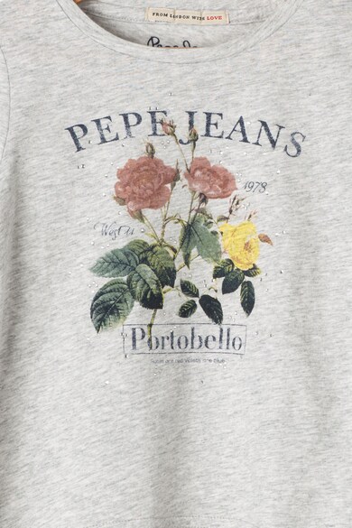 Pepe Jeans London Bluza cu imprimeu Camille Fete