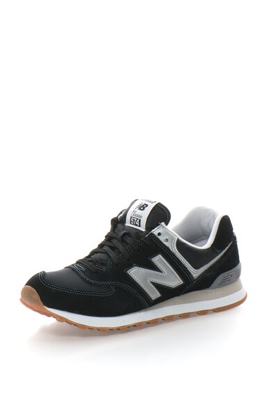 New Balance Pantofi sport cu garnituri de piele intoarsa 574 Classic Barbati