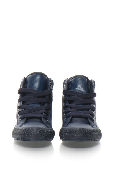 Converse Tenisi mid-top de piele peliculizata Chuck Taylor All Star Baieti