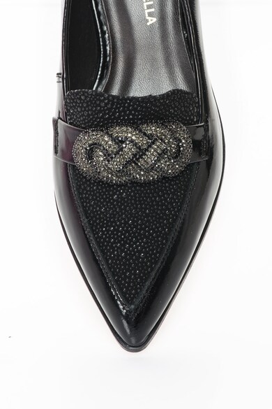 Roberto Botella Pantofi loafer cu varf ascutit si piele lacuita Femei