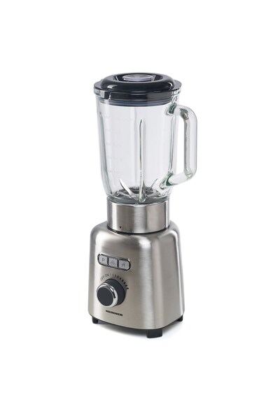 Heinner Blender  , 1000 W, 1.5 l, Viteza variabila, Pulse, Zdrobire gheata, Bol sticla, Inox Femei