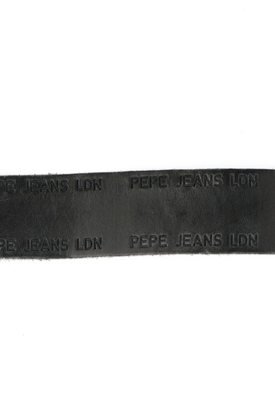 Pepe Jeans London Curea de piele cu logo in relief Delphi Barbati