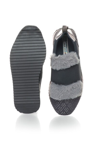 Gioseppo Pantofi sport slip-on cu insertie din material teddy Baieti