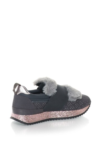 Gioseppo Pantofi sport slip-on cu insertie din material teddy Fete