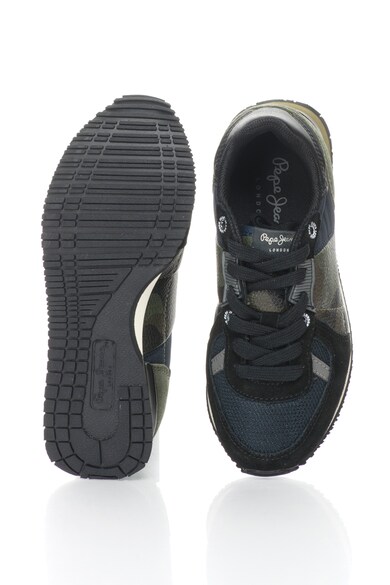 Pepe Jeans London Pantofi sport cu imprimeu camuflaj Sydney Fete