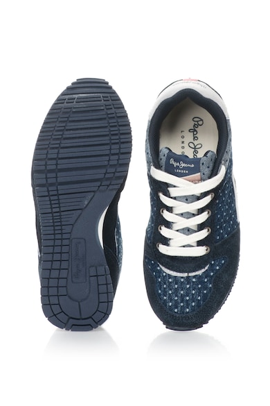 Pepe Jeans Pantofi sport cu garnituri de piele intoarsa Sydney Fete