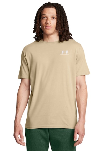 Tricou cu decolteu rotund - pentru fitness Sportstyle