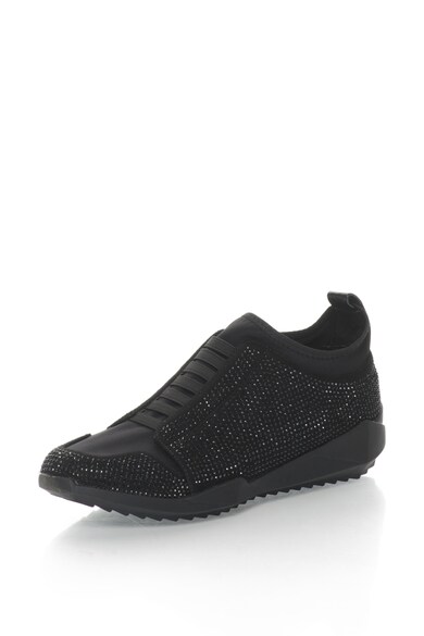 Oakoui Pantofi sport slip-on cu strasuri Femei