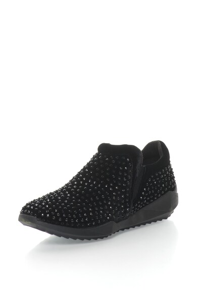 Oakoui Pantofi slip-on cu strasuri Ester Femei