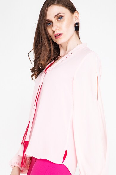 NG Style Bluza cu funda cu panglici Femei