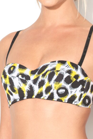 Moschino Sutien balconette cu animal print Femei