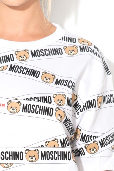 Moschino Спортна рокля на шарки и лога Жени