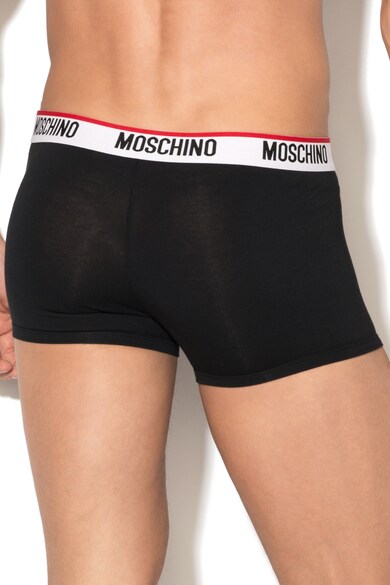 Moschino Boxeri cu banda elastica cu logo Barbati