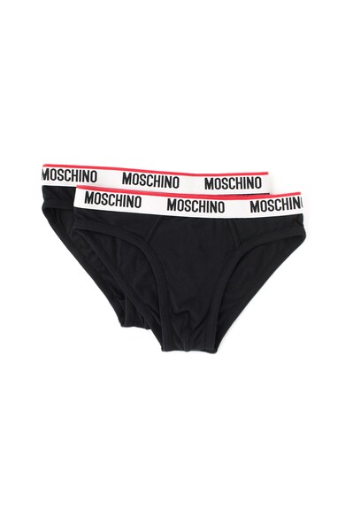 Moschino Set de chiloti cu banda elastica in talie cu logo - 2 perechi Barbati