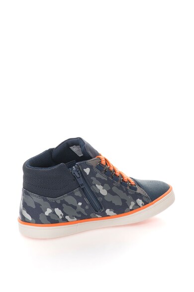 Clarks Tenisi mid-high cu imprimeu camuflaj Comic Way Jnr Fete