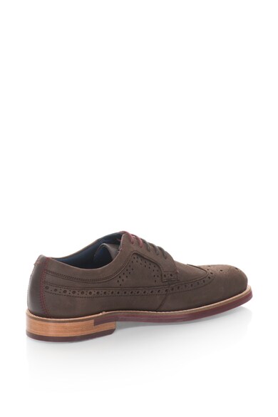 Ted Baker Fanngo Nubuk Bőr Brogue Cipő férfi