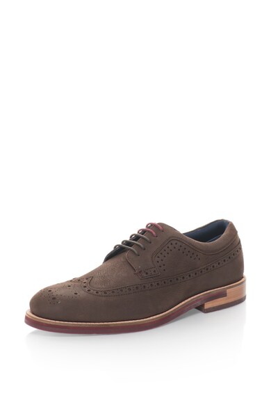 Ted Baker Pantofi brogue de piele nabuc Fanngo Barbati