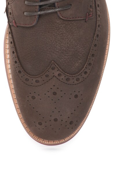 Ted Baker Pantofi brogue de piele nabuc Fanngo Barbati