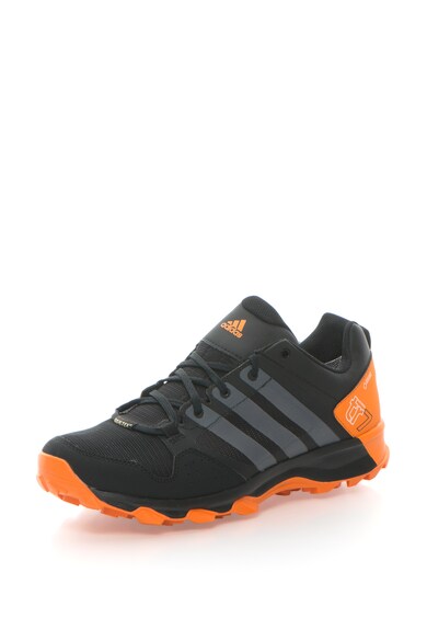 adidas Performance Pantofi sport Kanadia 7 TR GTX, Negru/Oranj Barbati