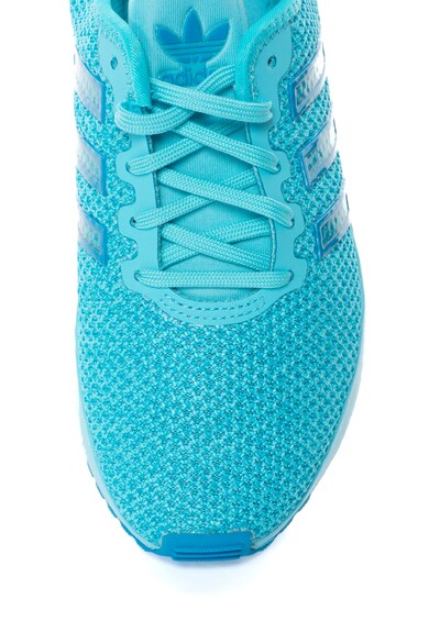 adidas Originals Pantofi sport cu aspect tricotat ZX Flux ADV, Aquamarin Baieti