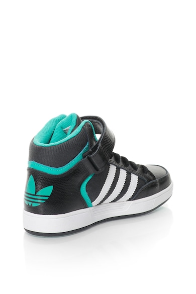 adidas Performance adidas, Pantofi sport mid-high Varial, Negru/Alb Baieti