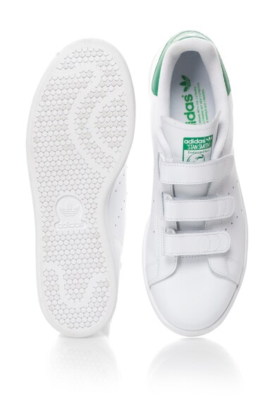 adidas Originals Pantofi sport de piele Stan Smith, Alb Barbati