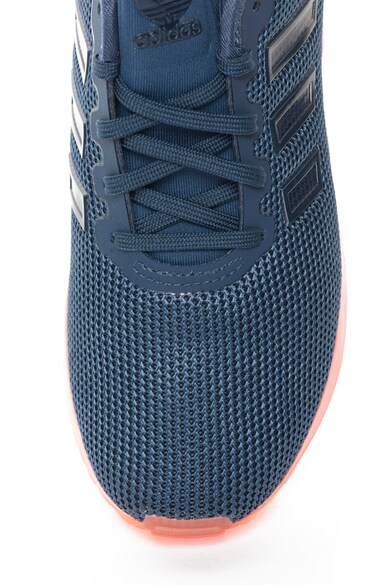 adidas Originals Pantofi sport ZX Flux Racer, Albastru petrol/Oranj Baieti