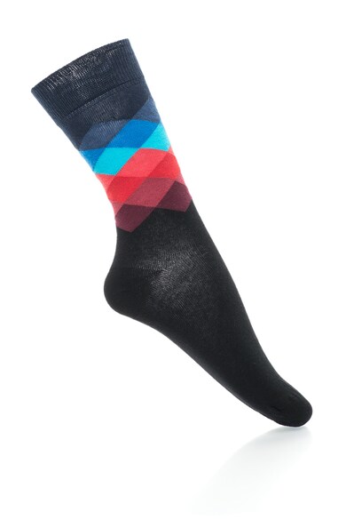 Happy Socks Uniszex rombuszmintás zokni női